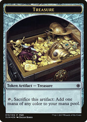 Vampire // Treasure Double-Sided Token [Friday Night Magic 2017] Magic: The Gathering