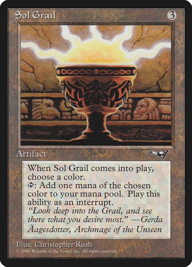 Sol Grail [Alliances] Magic: The Gathering