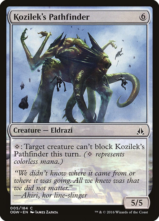 Kozilek's Pathfinder [Oath of the Gatewatch] Magic: The Gathering