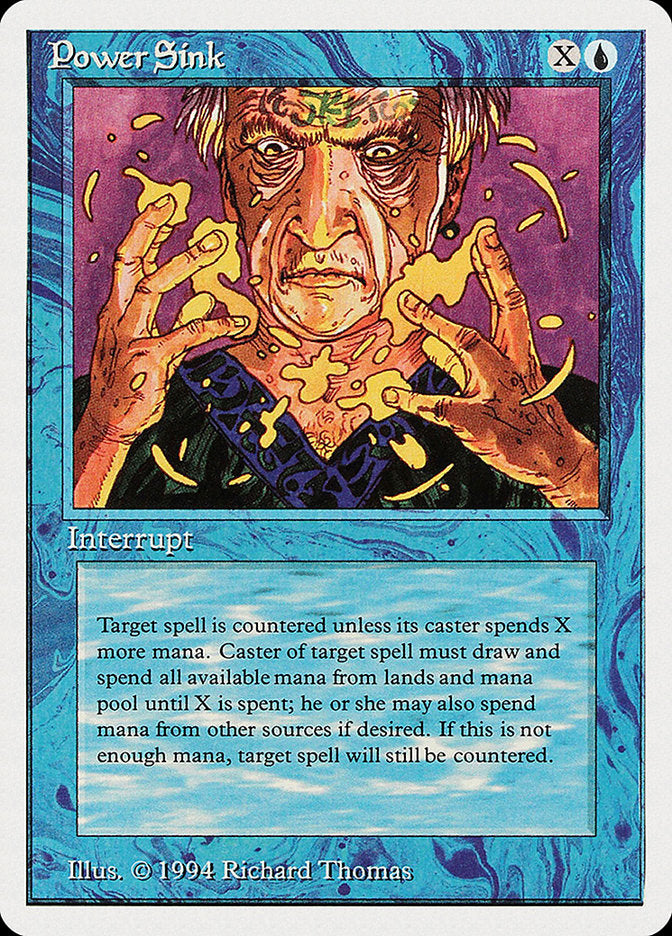 Power Sink [Summer Magic / Edgar] Magic: The Gathering
