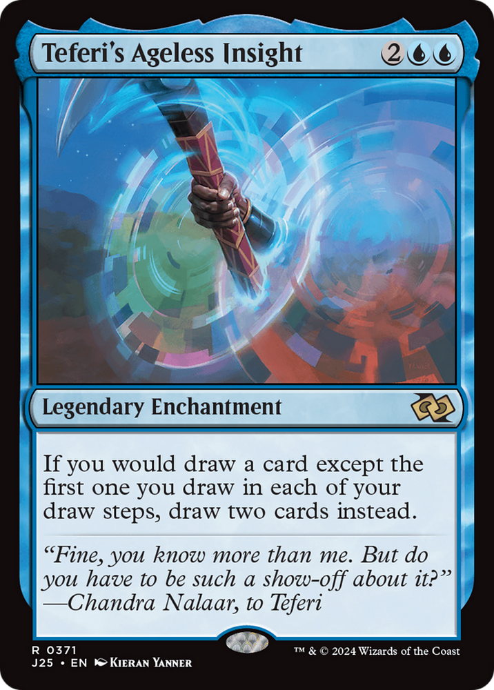 Teferi's Ageless Insight [Foundations Jumpstart] Magic: The Gathering