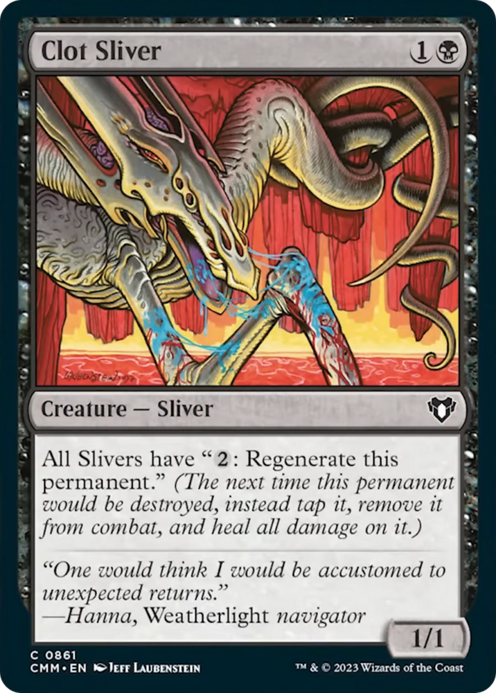Clot Sliver [Commander Masters] Magic: The Gathering