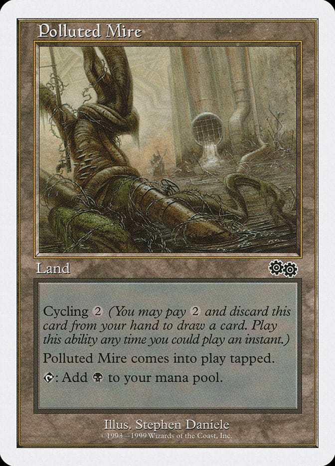 Polluted Mire [Battle Royale] Magic: The Gathering