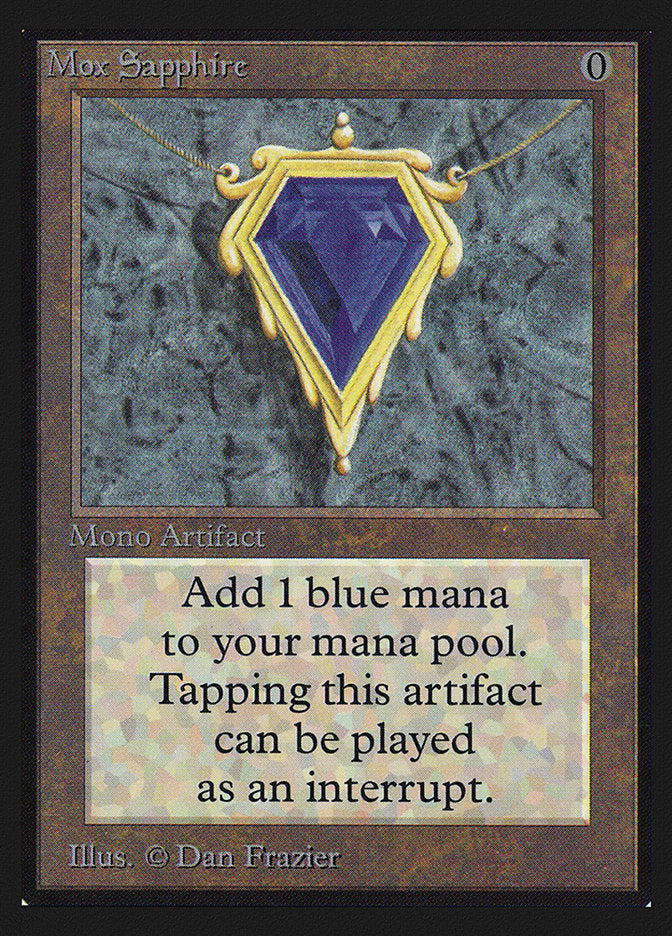 Mox Sapphire [Collectors' Edition] Magic: The Gathering