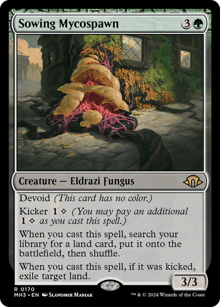 Sowing Mycospawn [Modern Horizons 3] Magic: The Gathering
