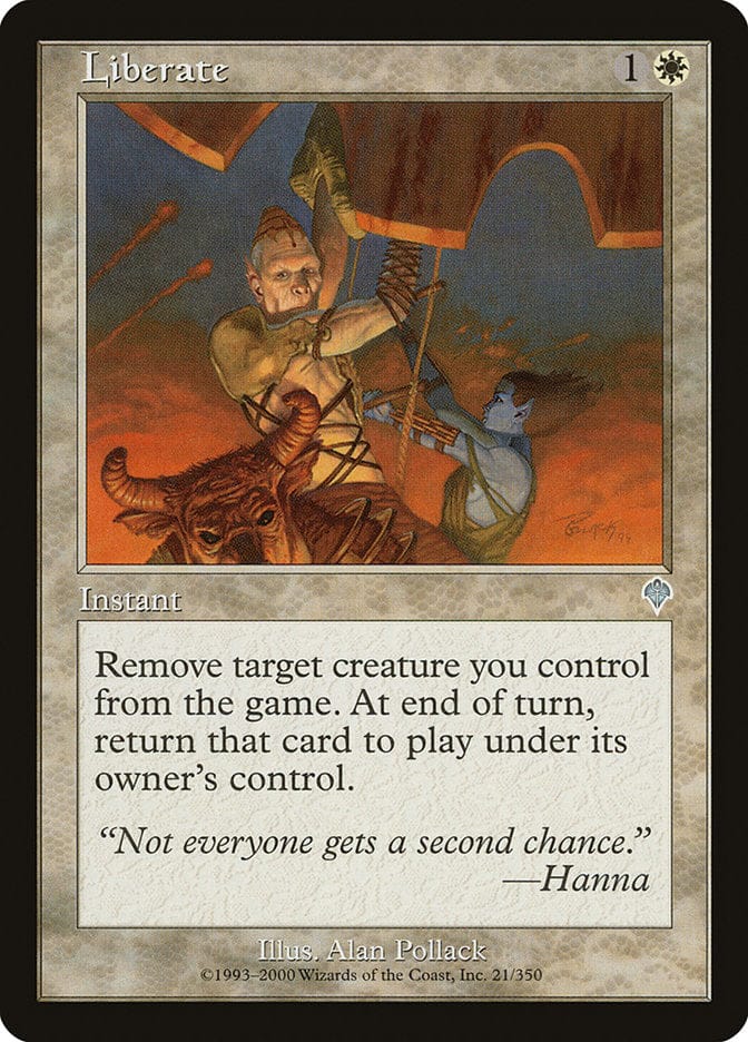 Liberate [Invasion] Magic: The Gathering