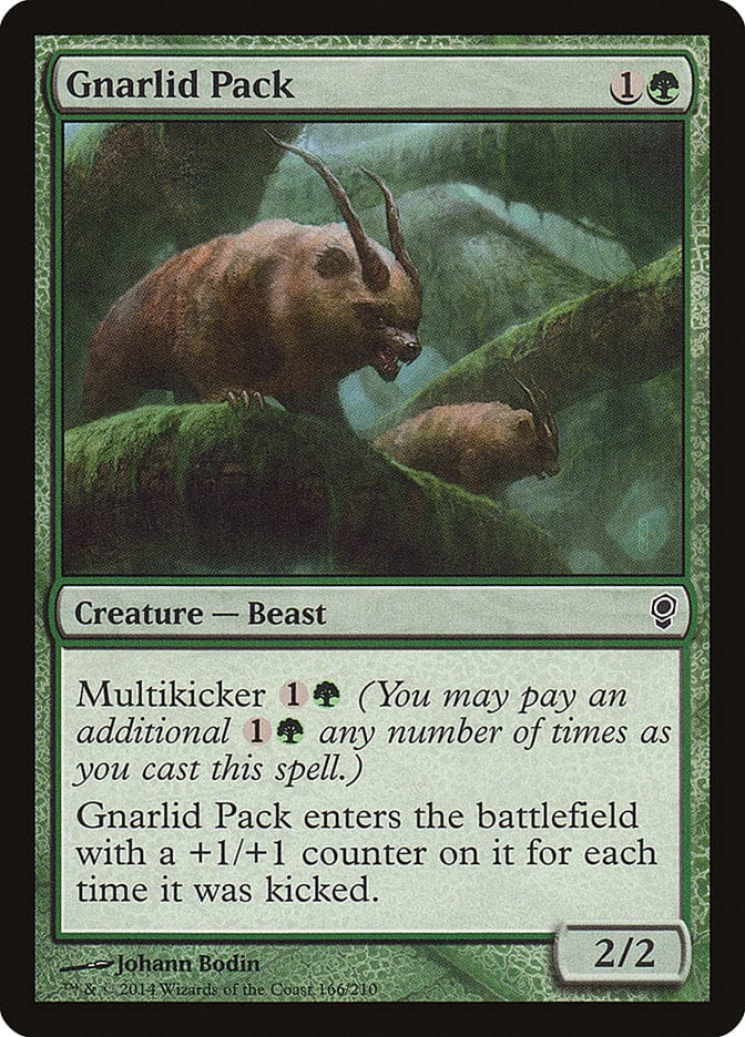 Gnarlid Pack [Conspiracy] Magic: The Gathering