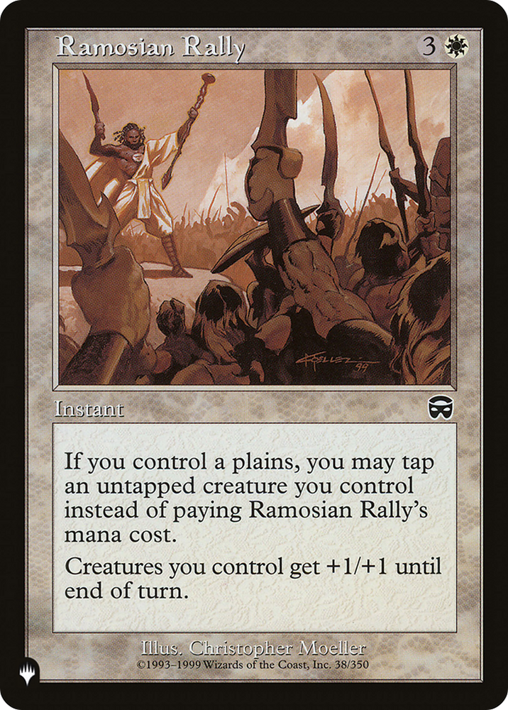 Ramosian Rally [The List] Magic: The Gathering