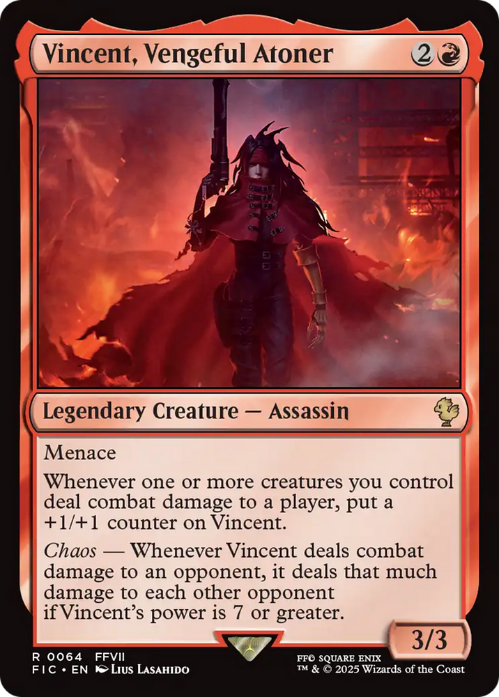 Vincent, Vengeful Atoner [FINAL FANTASY Commander] Magic: The Gathering