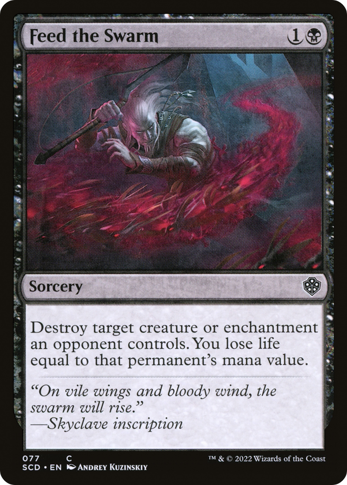 Feed the Swarm [Starter Commander Decks] Magic: The Gathering