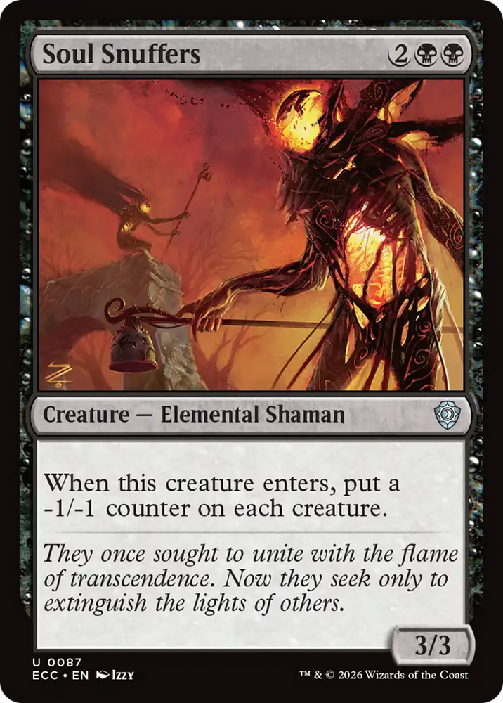 Soul Snuffers [Lorwyn Eclipsed Commander] Magic: The Gathering