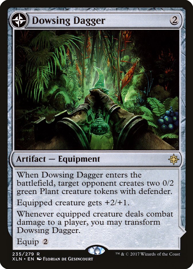 Dowsing Dagger // Lost Vale [Ixalan] Magic: The Gathering