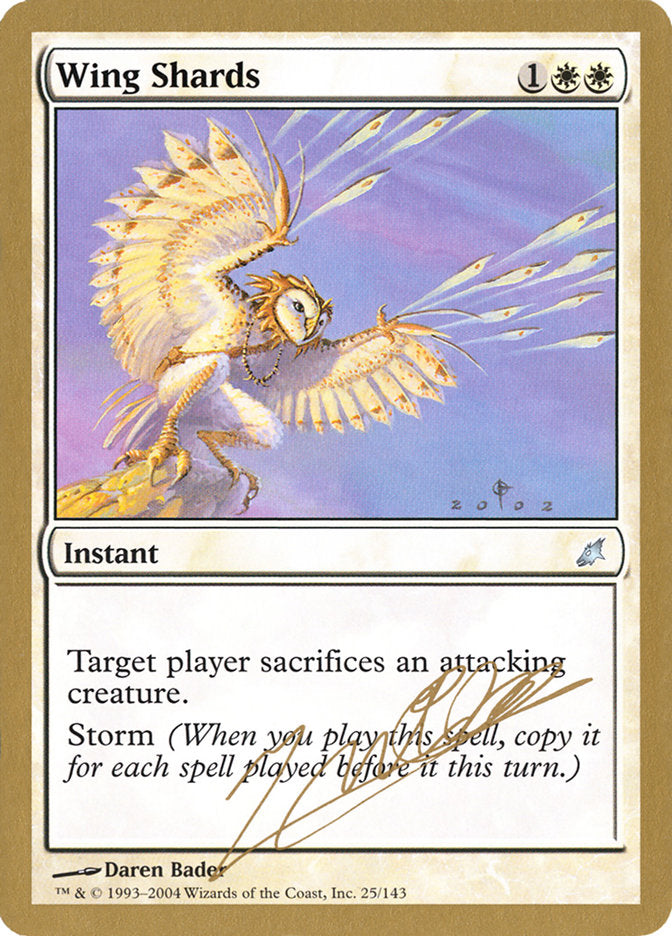 Wing Shards (Julien Nuijten) [World Championship Decks 2004] Magic: The Gathering