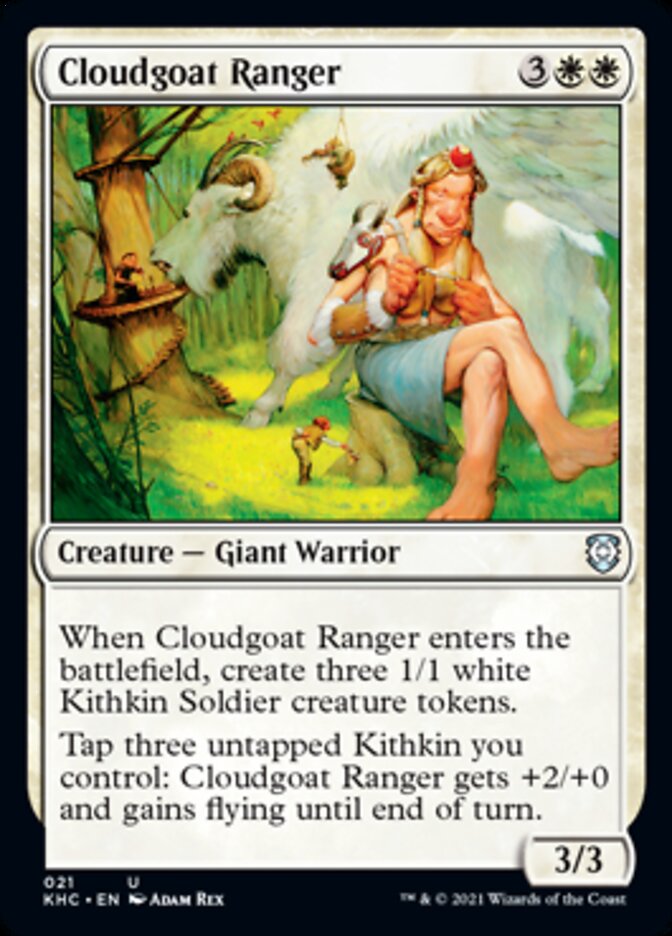 Cloudgoat Ranger [Kaldheim Commander] Magic: The Gathering