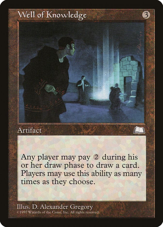Well of Knowledge [Weatherlight] Magic: The Gathering