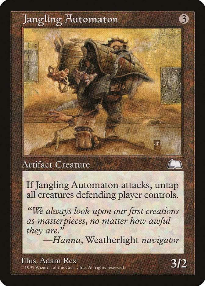 Jangling Automaton [Weatherlight] Magic: The Gathering