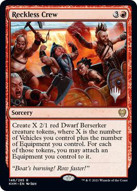 Reckless Crew (Promo Pack) [Kaldheim Promos] Magic: The Gathering