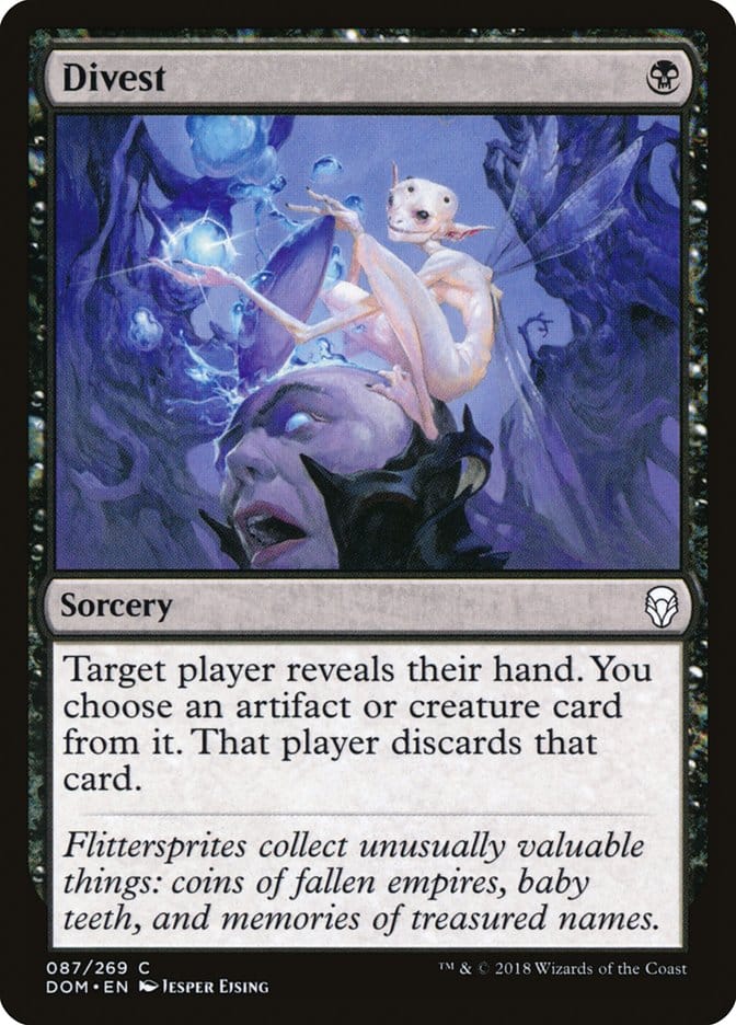 Divest [Dominaria] Magic: The Gathering