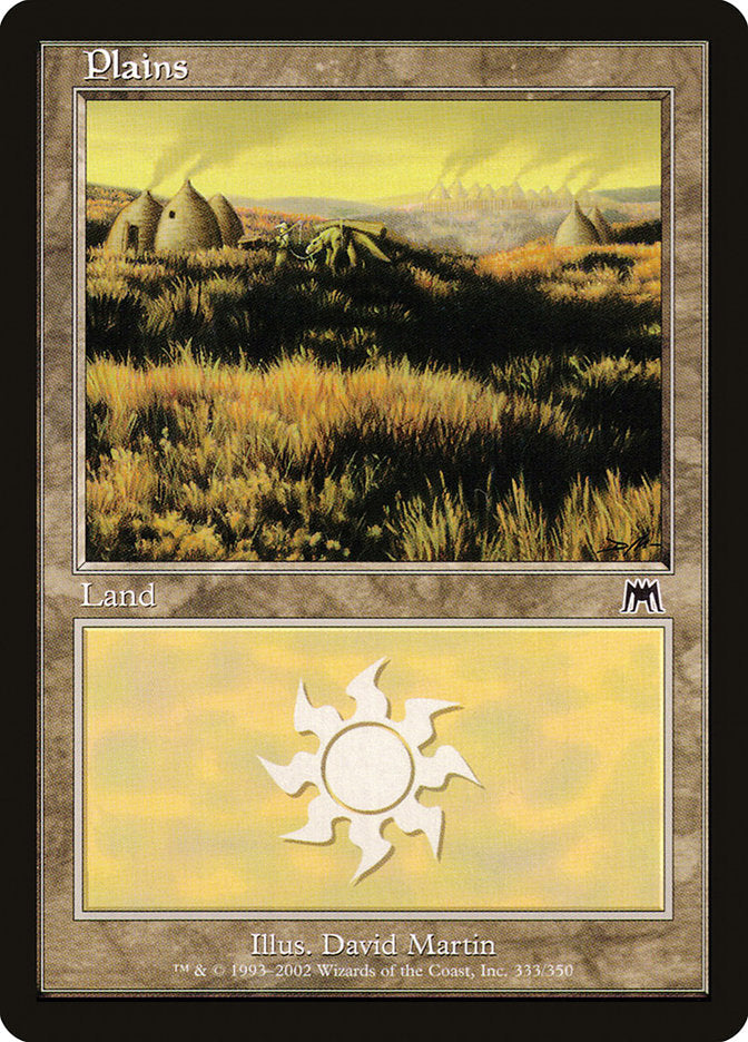 Plains (333) [Onslaught] Magic: The Gathering