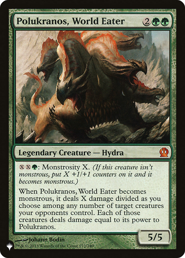 Polukranos, World Eater [The List] Magic: The Gathering