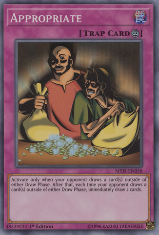 Appropriate [MYFI-EN058] Super Rare - Yugioh Cards For Your TCG Needs!