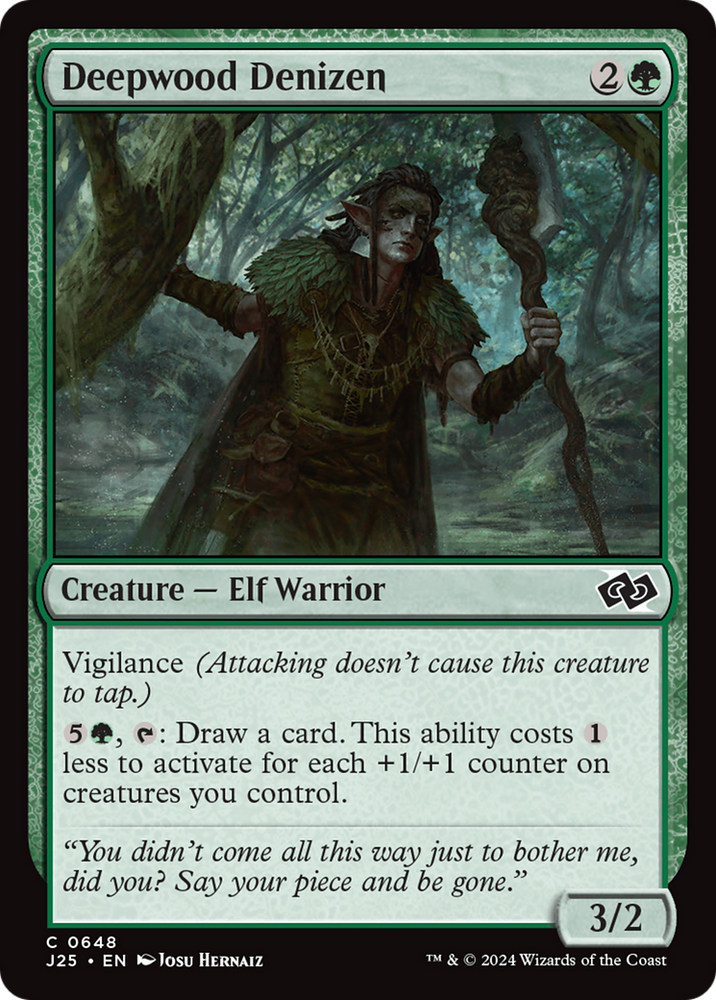 Deepwood Denizen [Foundations Jumpstart] Magic: The Gathering