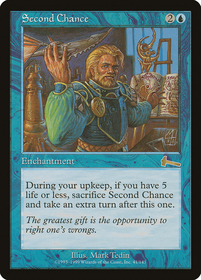 Second Chance [Urza's Legacy] Magic: The Gathering