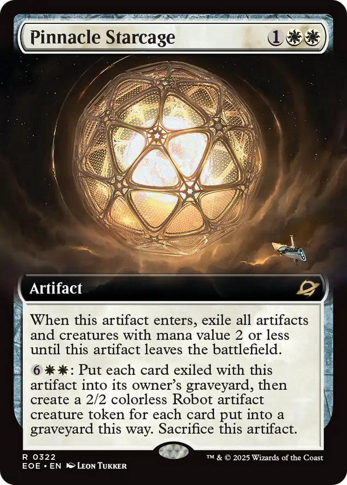 Pinnacle Starcage (Extended Art) [Edge of Eternities] Magic: The Gathering