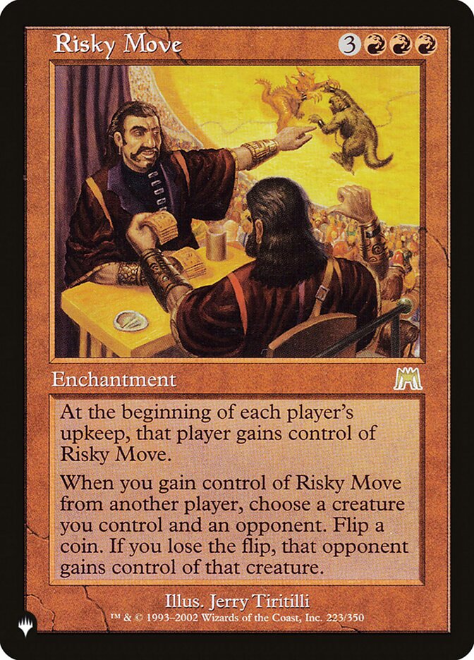 Risky Move [Secret Lair: Heads I Win, Tails You Lose] Magic: The Gathering