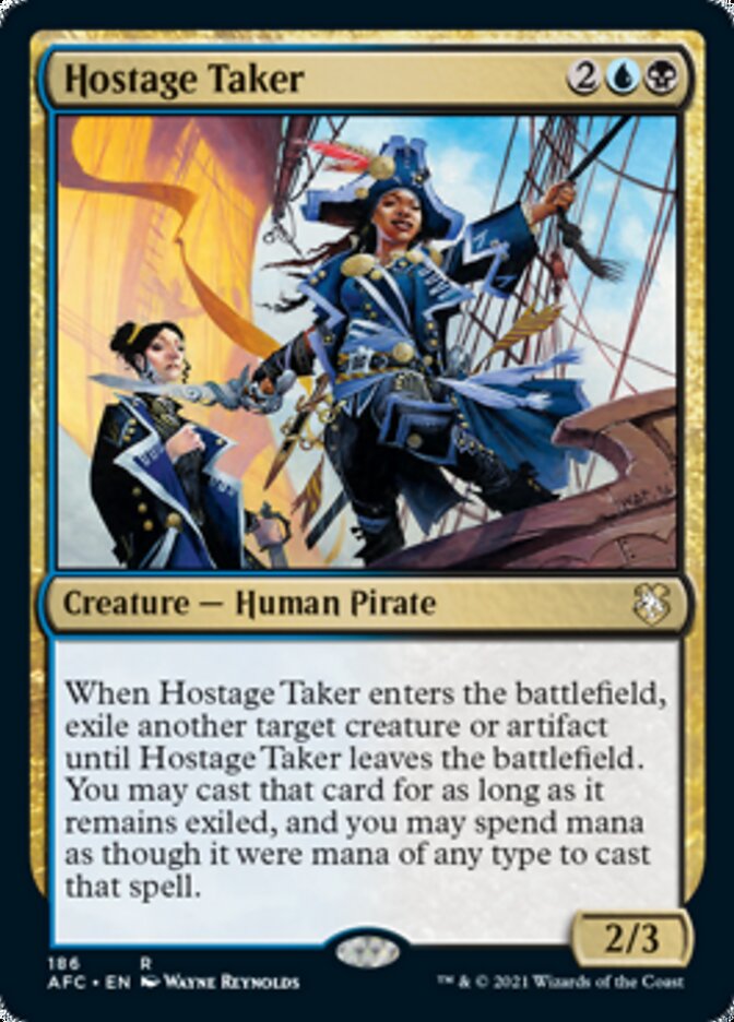 Hostage Taker [Dungeons & Dragons: Adventures in the Forgotten Realms Commander] Magic: The Gathering