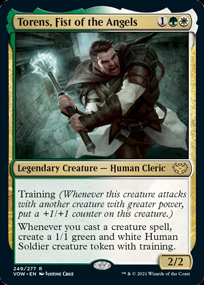 Torens, Fist of the Angels [Innistrad: Crimson Vow] Magic: The Gathering