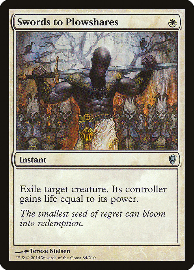 Swords to Plowshares [Conspiracy] Magic: The Gathering