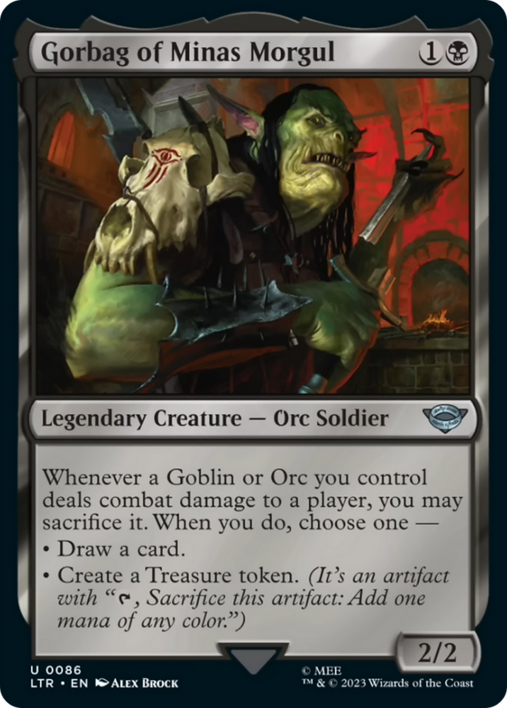 Gorbag of Minas Morgul [The Lord of the Rings: Tales of Middle-Earth] Magic: The Gathering