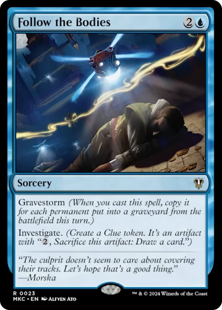 Follow the Bodies [Murders at Karlov Manor Commander] Magic: The Gathering