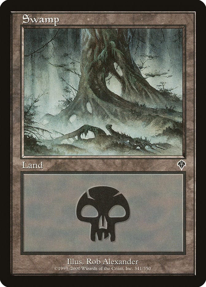 Swamp (341) [Invasion] Magic: The Gathering