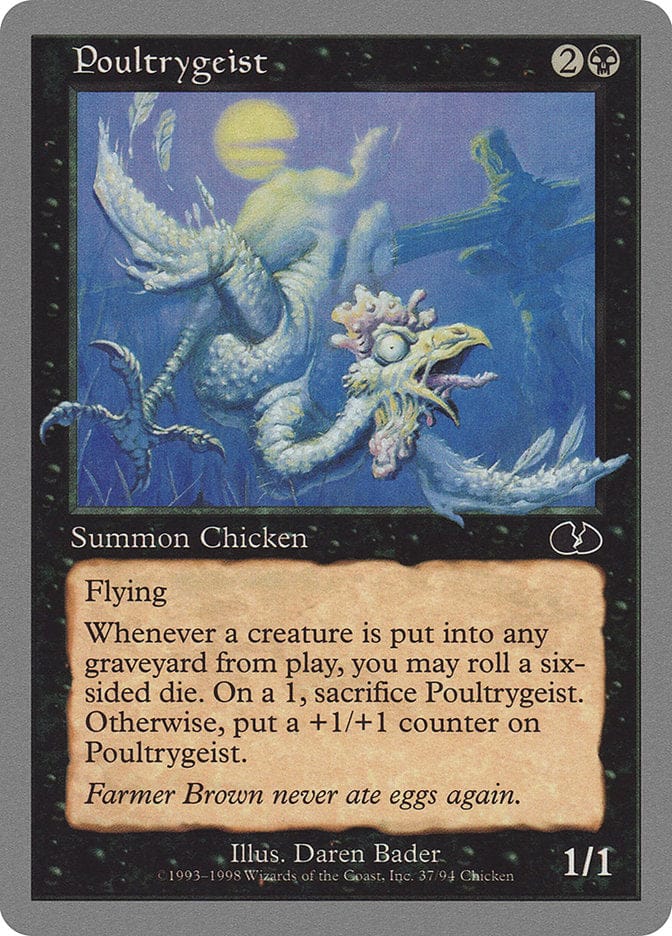 Poultrygeist [Unglued] Magic: The Gathering