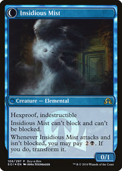 Elusive Tormentor // Insidious Mist (Buy-A-Box) [Shadows over Innistrad Promos] Magic: The Gathering