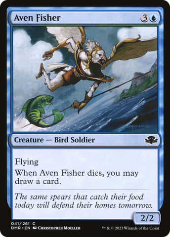 Aven Fisher [Dominaria Remastered] Magic: The Gathering