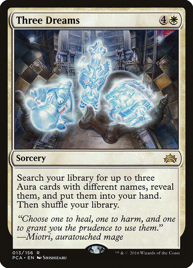 Three Dreams [Planechase Anthology] Magic: The Gathering