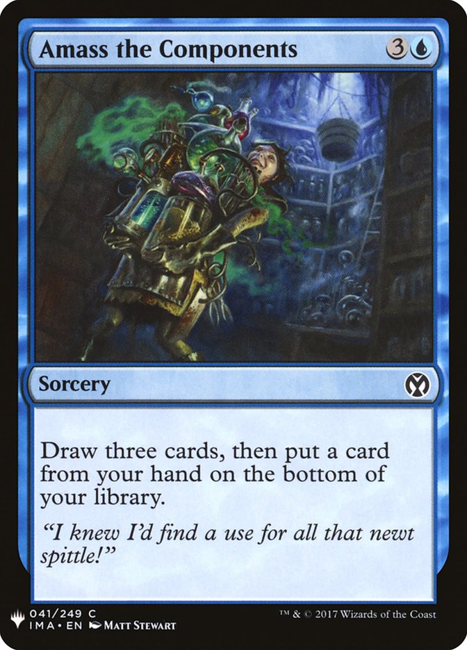 Amass the Components [Mystery Booster] Magic: The Gathering