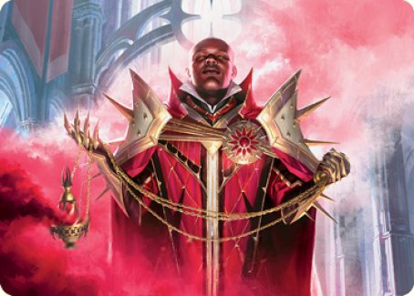Markov Purifier Art Card [Innistrad: Crimson Vow Art Series] Magic: The Gathering
