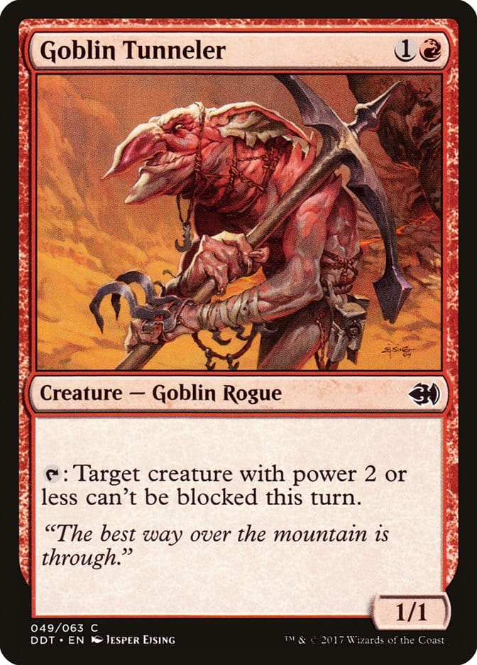Goblin Tunneler [Duel Decks: Merfolk vs. Goblins] Magic: The Gathering