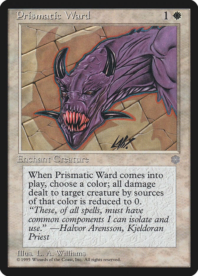 Prismatic Ward [Ice Age] Magic: The Gathering
