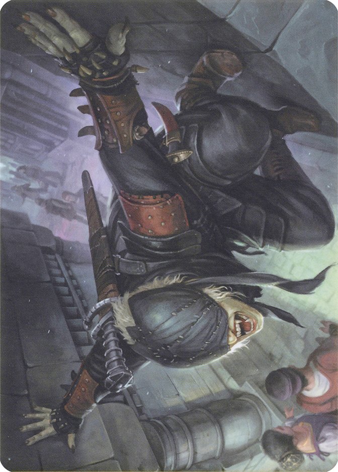 Throatseeker // Throatseeker [Modern Horizons Art Series] Magic: The Gathering
