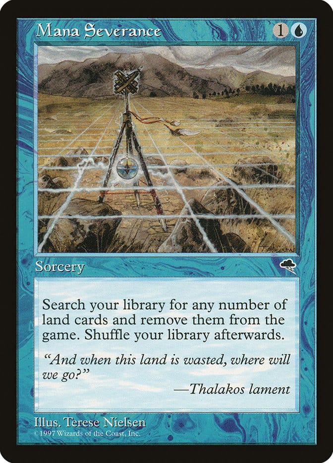 Mana Severance [Tempest] Magic: The Gathering