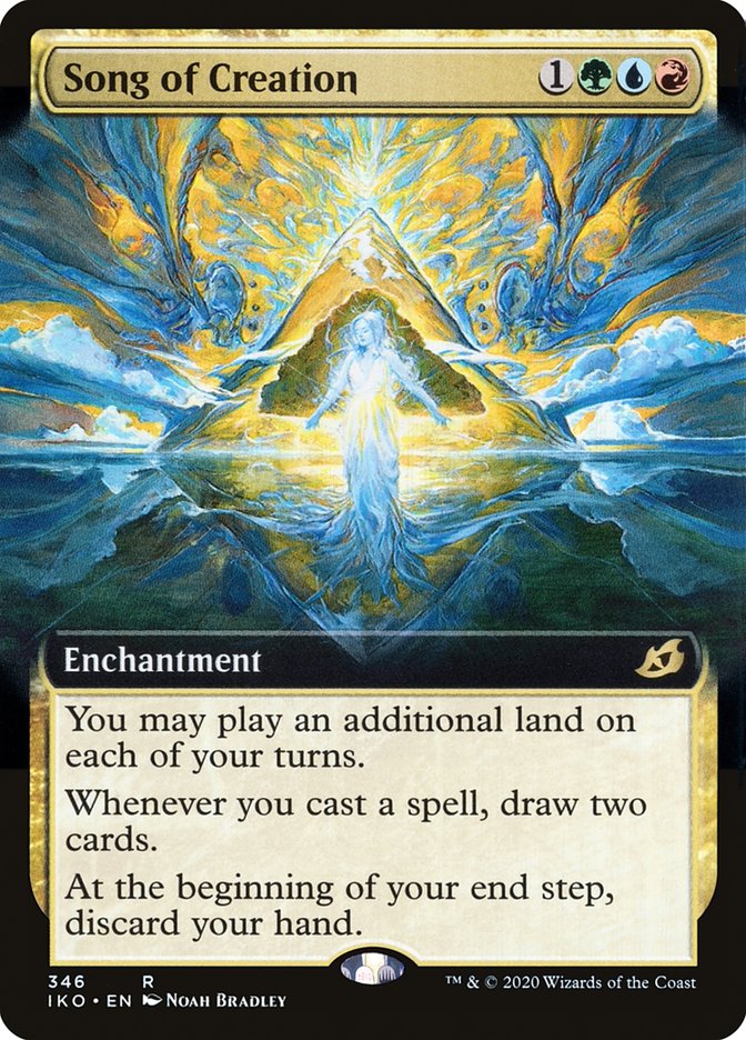 Song of Creation (Extended Art) [Ikoria: Lair of Behemoths] Magic: The Gathering