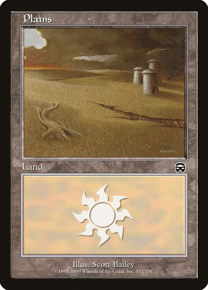 Plains (332) [Mercadian Masques] Magic: The Gathering