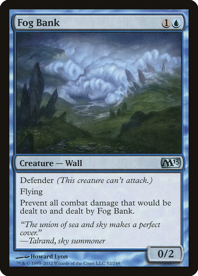 Fog Bank [Magic 2013] Magic: The Gathering