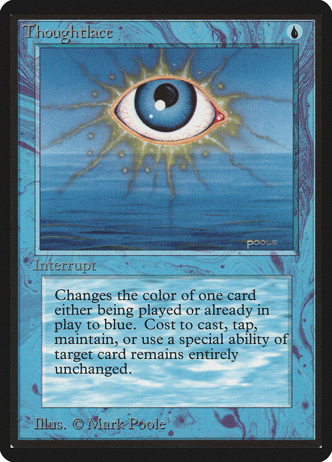 Thoughtlace [Beta Edition] Magic: The Gathering