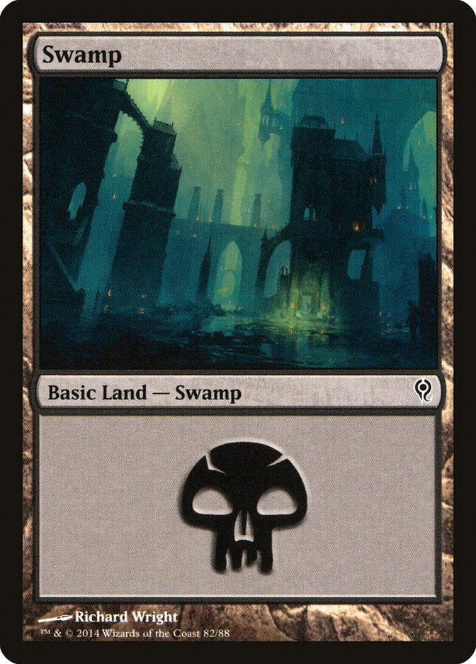 Swamp (82) [Duel Decks: Jace vs. Vraska] Magic: The Gathering